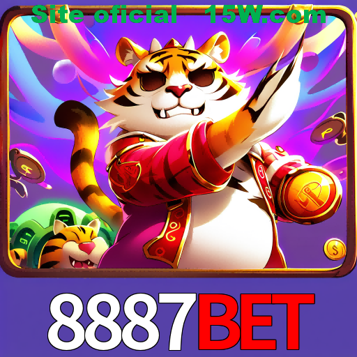 Imagem promocional da 8887Bet mostrando a plataforma e suas vantagens